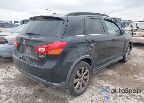 2013 Mitsubishi Outlander Sport Le from USA, damaged, VIN 4A4AP5AU2DE024185